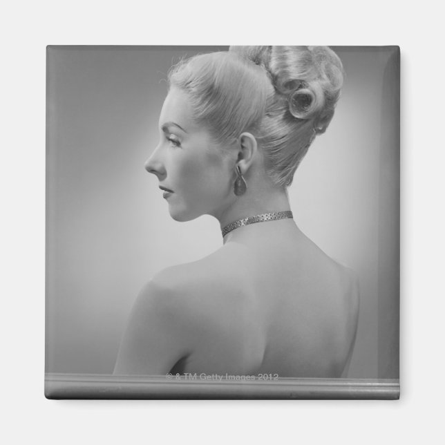 Elegant Woman Magnet (Front)