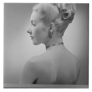 Elegant Woman Tile