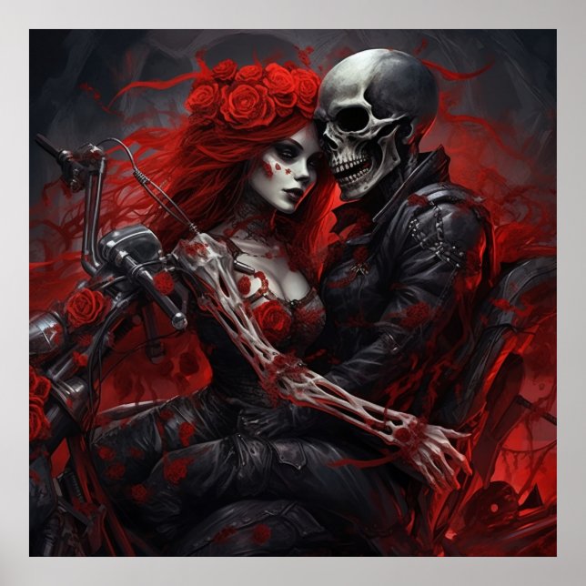 Elegant Women's Road Poster (Front)