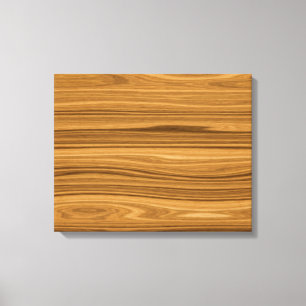 Elegant Wood grain style Canvas Print