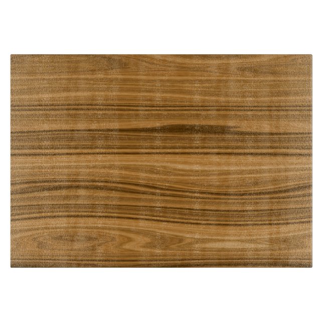 Elegant Wood grain style Cutting Board (Front)