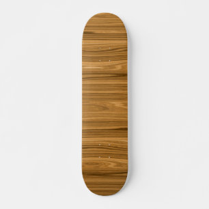 Elegant Wood grain style Skateboard