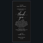 Elegant Yellow Gold, Place Setting Thank You Card<br><div class="desc">This is the Modern classy black, Dinner Place Setting Thank You Cards. Share the love and show your appreciation to your guests, when they sit down at their seat and read this personalised charming thank you place setting card. It's a wonderful way to kick off your special day celebration! Please...</div>