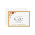 Elegant Yellow Wildflower Bridal Shower Game