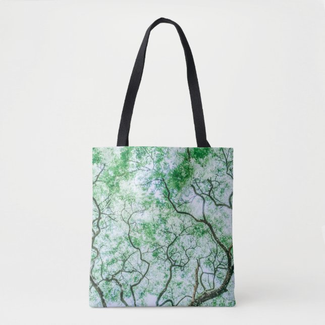 Elegant yet Spooky Leaves and Branches | Tote Bag (Front)