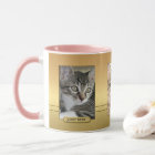 Elegant Your Cute Cat Photos Gold Mug