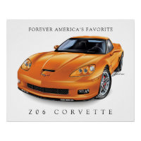 ELEGANT Z-06 VETTE ILLUSTRATION