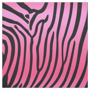 Elegant Zebra Print Fabric