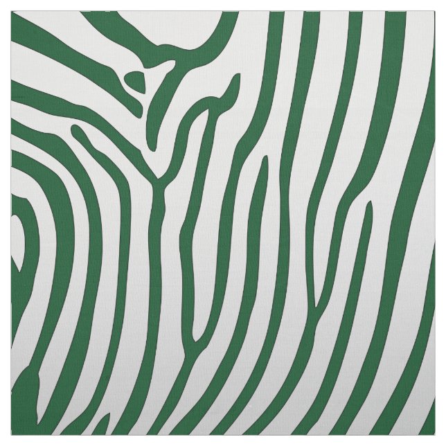 Elegant Zebra Print Fabric (Swatch)