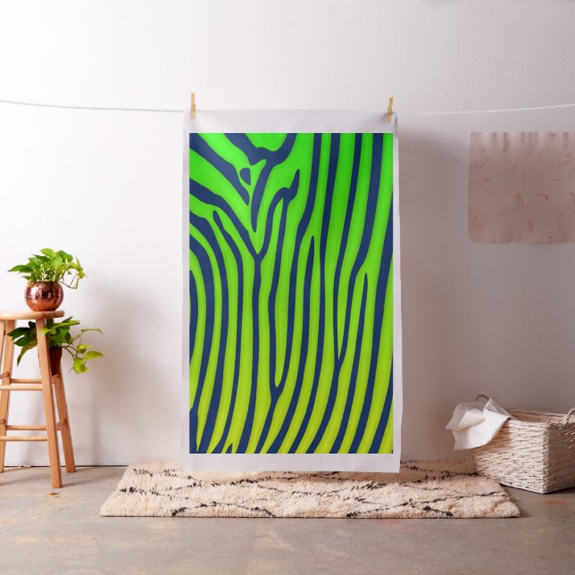 Elegant Zebra Print Fabric (In Situ)