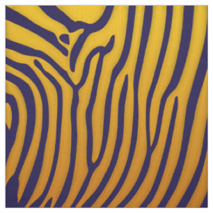 Elegant Zebra Print Fabric