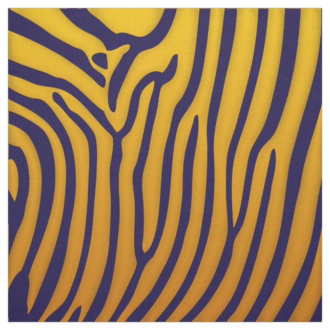 Elegant Zebra Print Fabric (Swatch)
