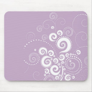 Elegante Polka Dots Mousepad
