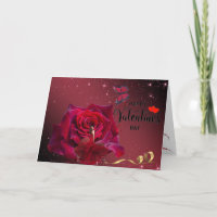 elegante rosas de San Valentín