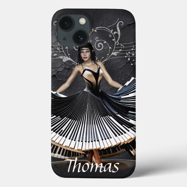 Elegantly dancing woman  Case-Mate iPhone case (Back)