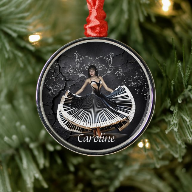 Elegantly dancing woman  metal tree decoration (Tree)