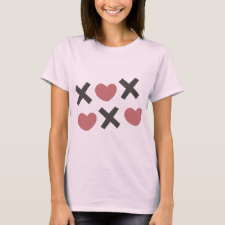 Elegantly Hand-Drawn Red Hearts Love Design ❤️ | P T-Shirt