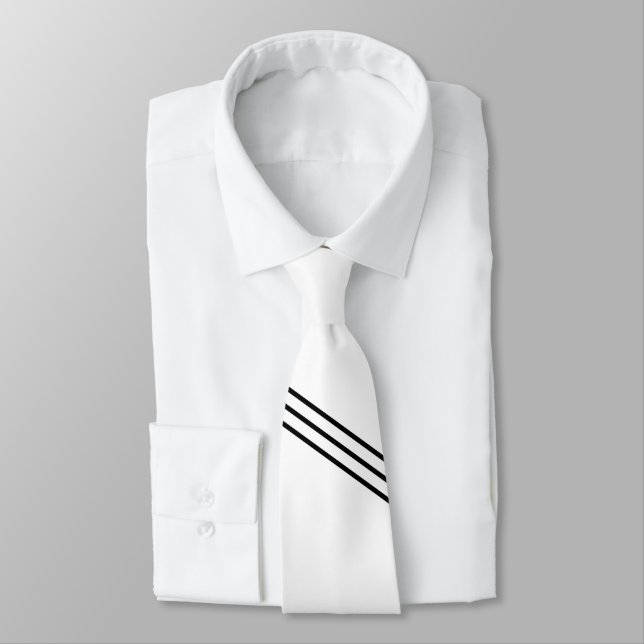 Elegantly White Tie (Tied)