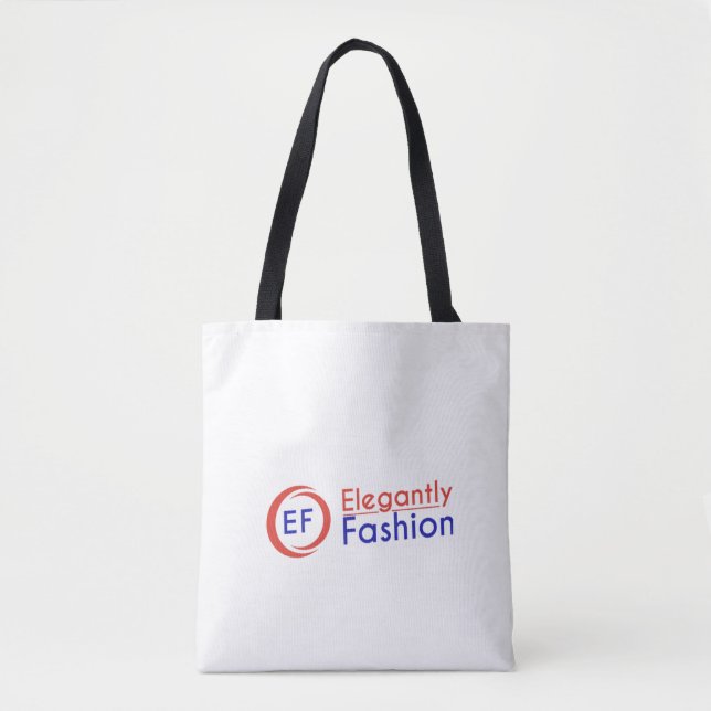 Eleganttly fashion tote bag (Front)