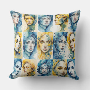 Eleganz 1 Throw Pillow