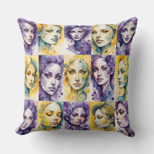 Eleganz 3 Throw Pillow