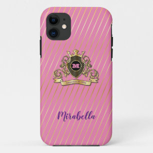 Elegenat Gold Monagram Fashioned Case-Mate iPhone Case
