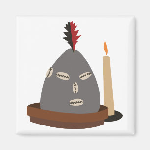 Elegua Statue Magnet