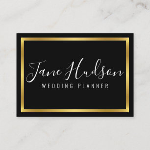 Elelgant Gold Simple Minimalist Editable Business Business Card