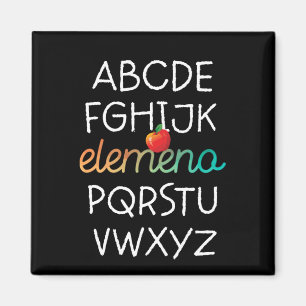 Elemeno Alphabet Preschool Kindergarten - School Magnet