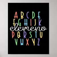 Elemeno Kindergarten Teacher Cute Gifts Back To Sc