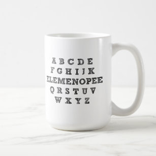 Elemenopee Alphabet Funny Mug
