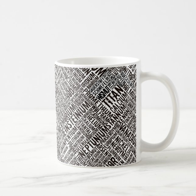 element_001aChemical Elements Coffee Mug (Right)