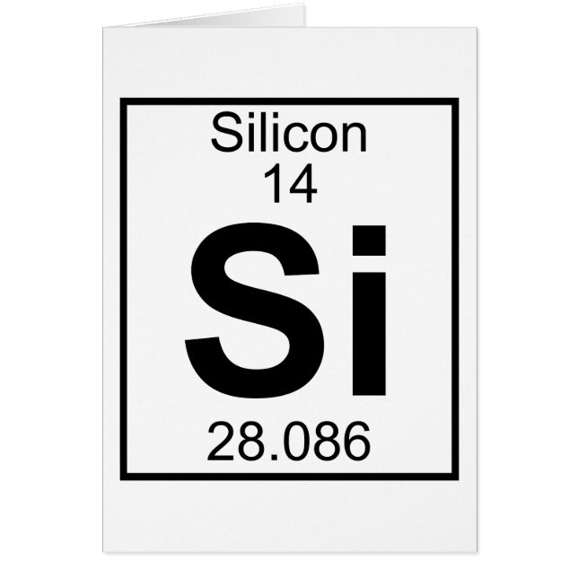 Element 014 - Si - Silicon (Full) (Front)