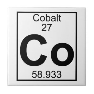 Element 027 - Co - Cobalt (Full) Tile