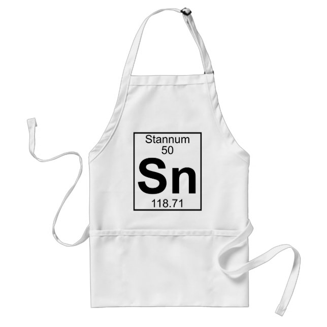 Element 050 - Sn - Stannum (Full) Standard Apron (Front)