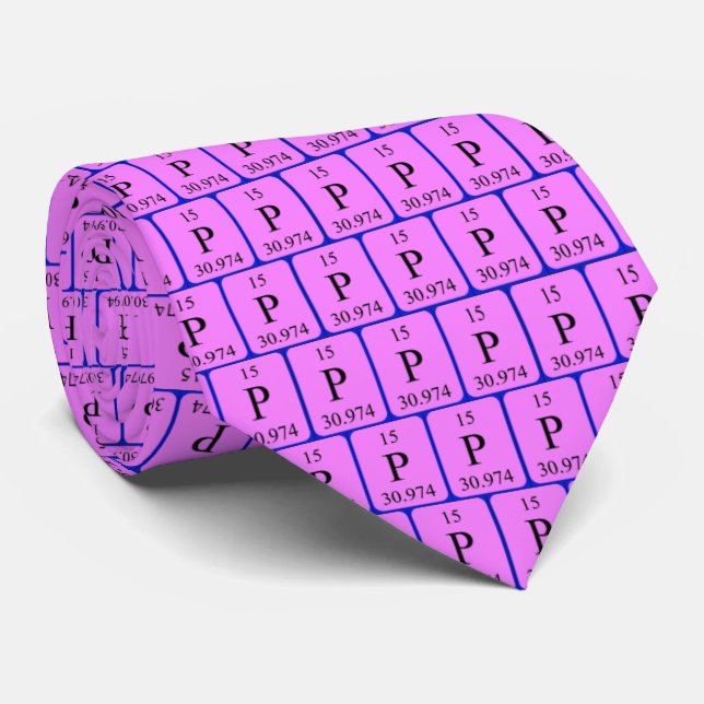 Element 15 tie - Phosphorus (Rolled)