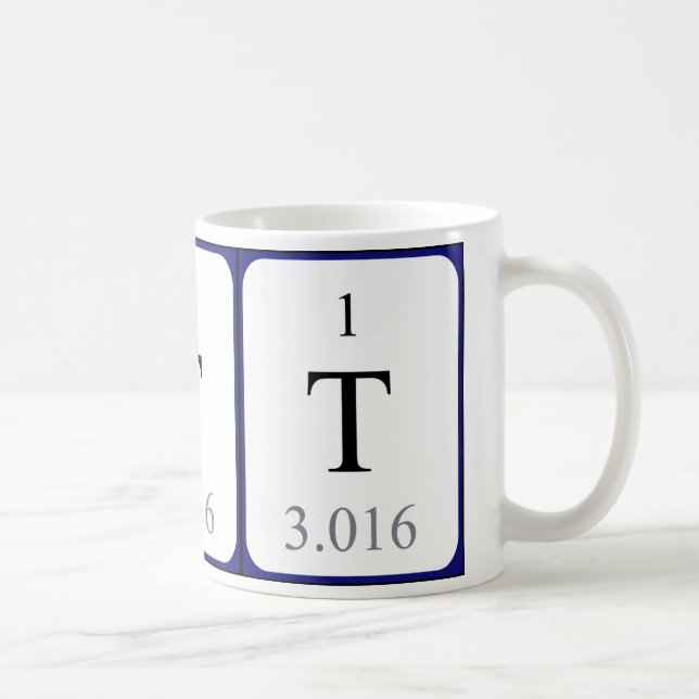Element 1b mug - Tritium white (Right)