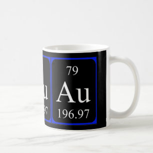 Element 79 mug - Gold