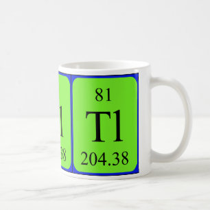 Element 81 mug - Thallium