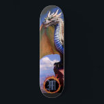 *~* Element AP88 Elemental Dragon Fierce Sky Cloud Skateboard<br><div class="desc">(Search code AP88 to find similar items ) Easily Transfer to other Zazzle Products. Elemental Element DRAGON with RING of FIRE / FLAMES / FLAME and INITIAL MONOGRAM for your name - Keep or edit or delete the text. This Fierce Popular trending skateboard Chinese style custom pro Element Dragon design...</div>