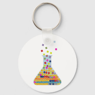 Element Beaker Keychain