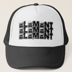 ELEMENT, ELEMENT, ELEMENT TRUCKER HAT