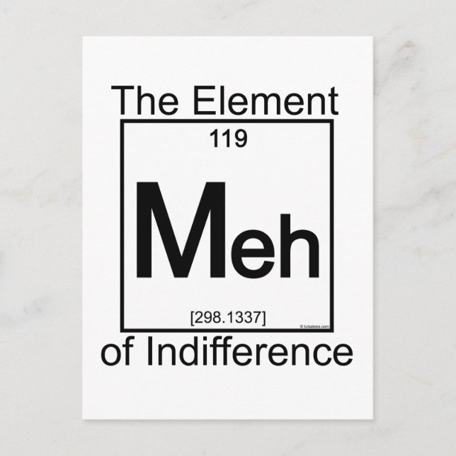 Element MEH Postcard (Front)