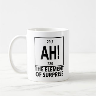 Element of Surprise Ah Chemistry Periodic Table Coffee Mug