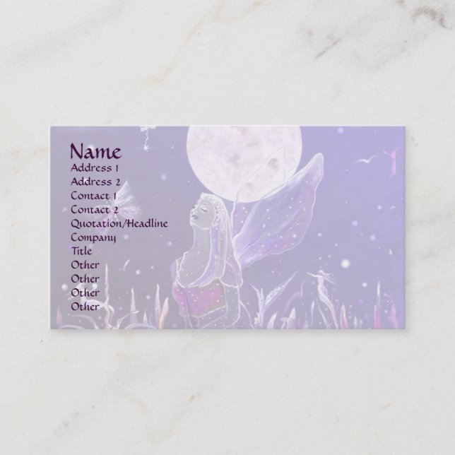 Elemental Kingdom Business Card (Front)