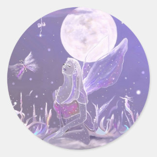 Elemental Spirits Classic Round Sticker