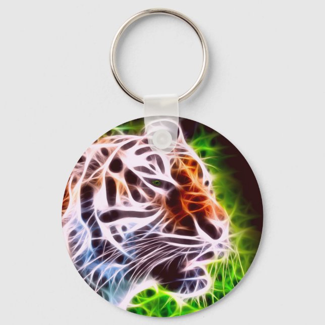 Elemental Tiger Key Ring (Front)