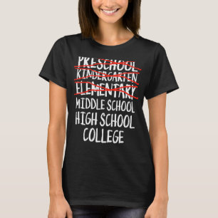 Elementary Graduation Middle School Back To Schoo T-Shirt