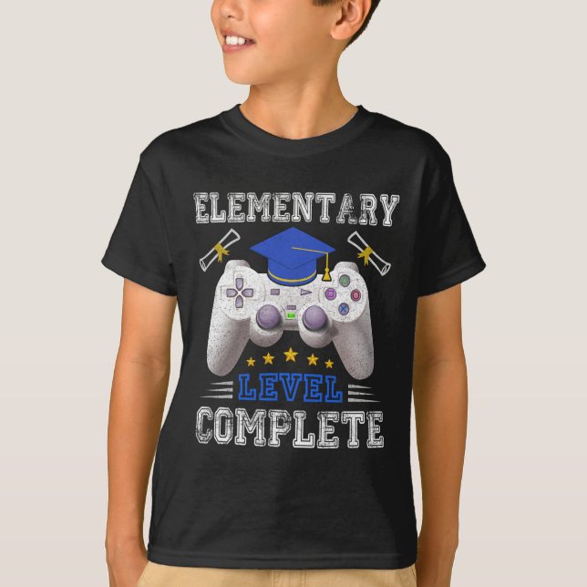 Elementary Level Complete Cl Of 2025 Graduation  T-Shirt (Front)