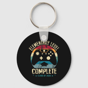 Elementary Level Complete Gamer Cl Of 2026 Graduat Key Ring